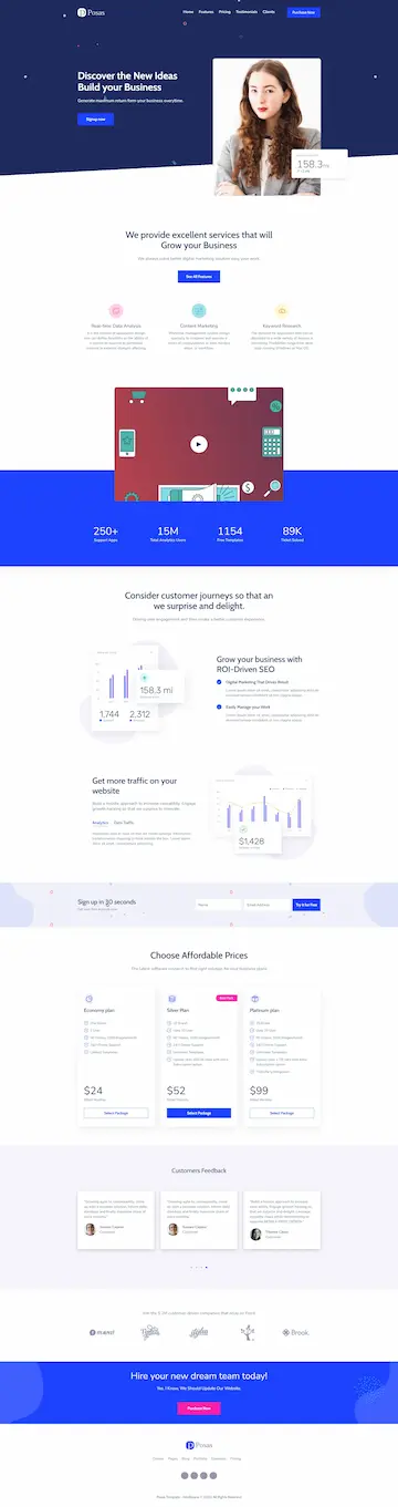 Landing Page or Microsite 1