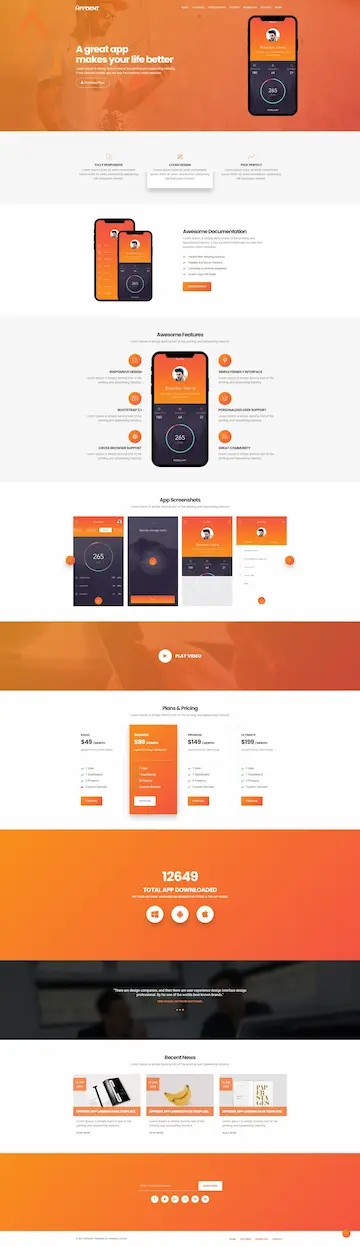 Landing Page or Microsite 2