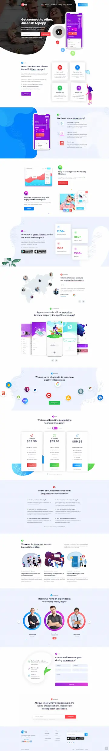 Landing Page or Microsite 3