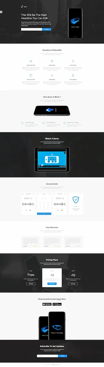 Landing Page or Microsite 4