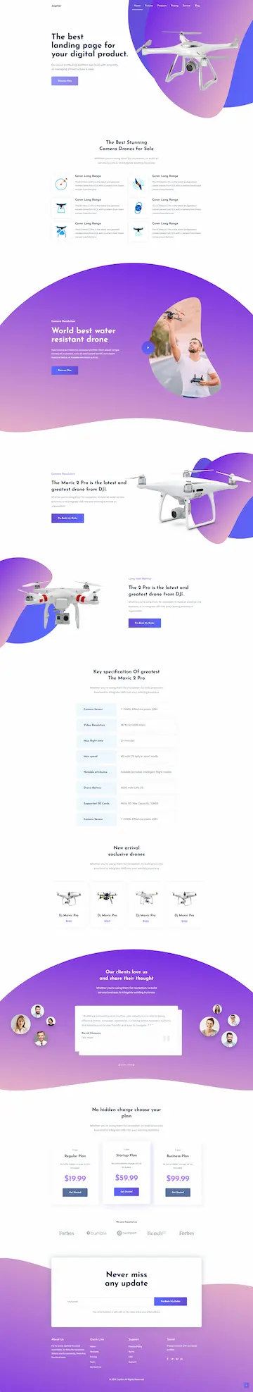 Landing Page or Microsite 5