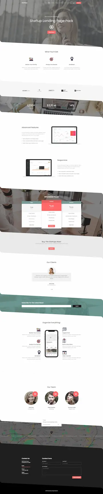 Landing Page or Microsite 7