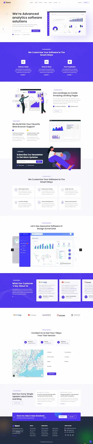 Landing Page or Microsite 8