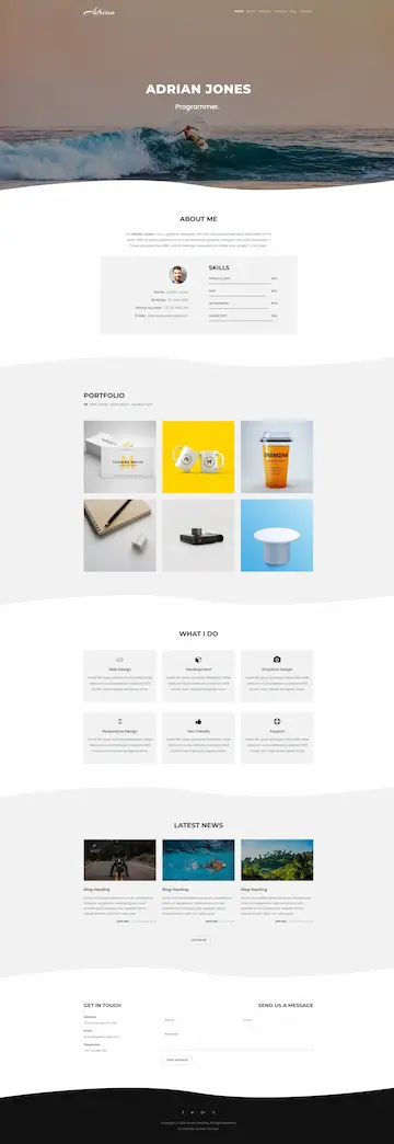 Personal Brand or Portfolio 6
