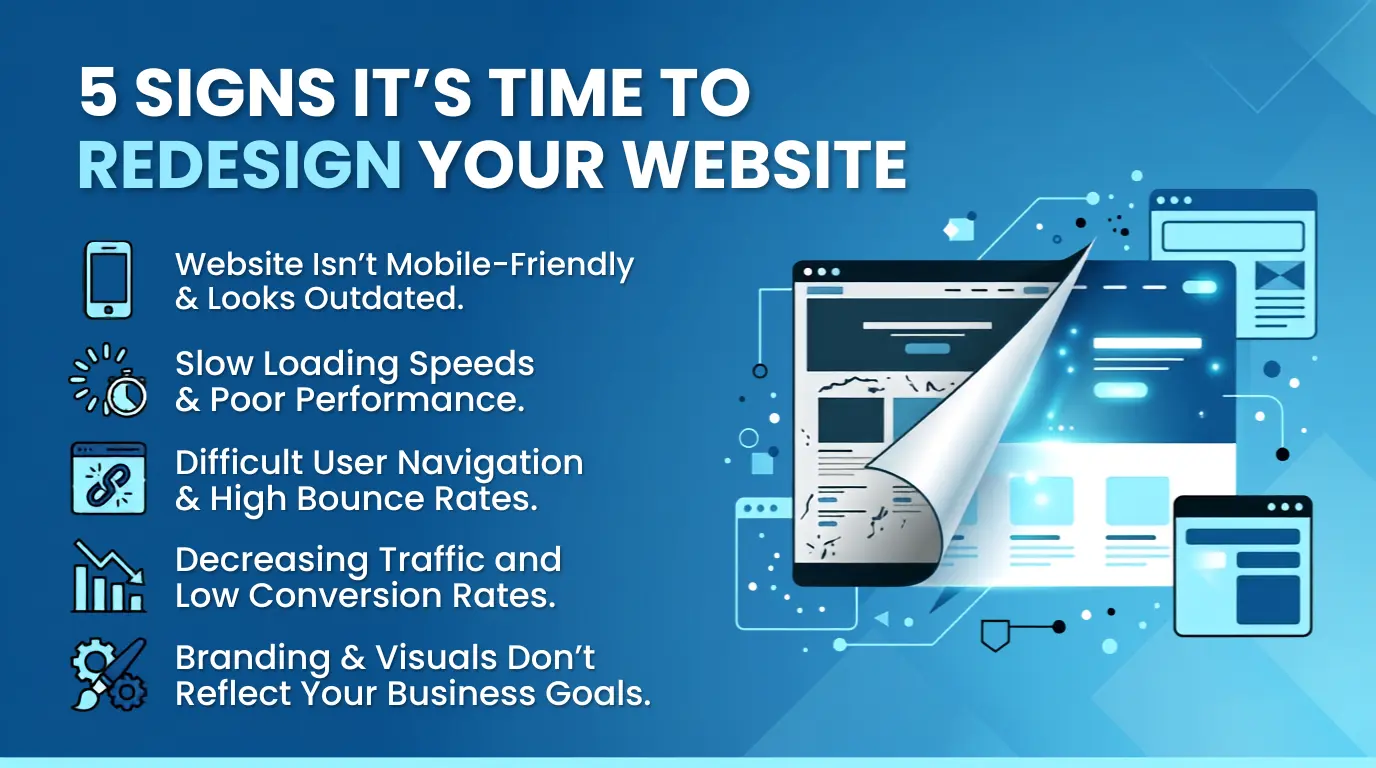 5 Signs It’s Time to Redesign Your Website